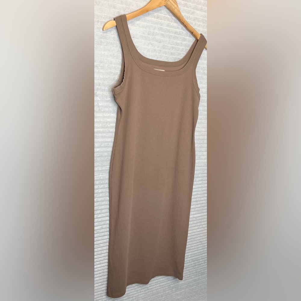 Madewell Tan Sleeveless Dress - Picture 9 of 10